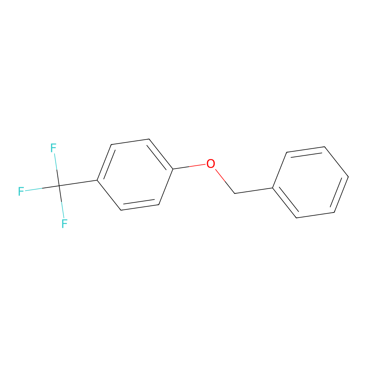 4-Benzyloxybenzotrifluoride molecular structure, CAS 70097-65-3