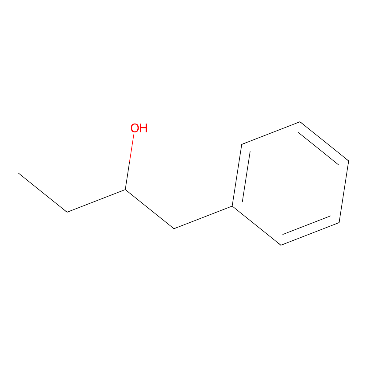 1-Phenyl-2-butanol molecular structure, CAS 701-70-2