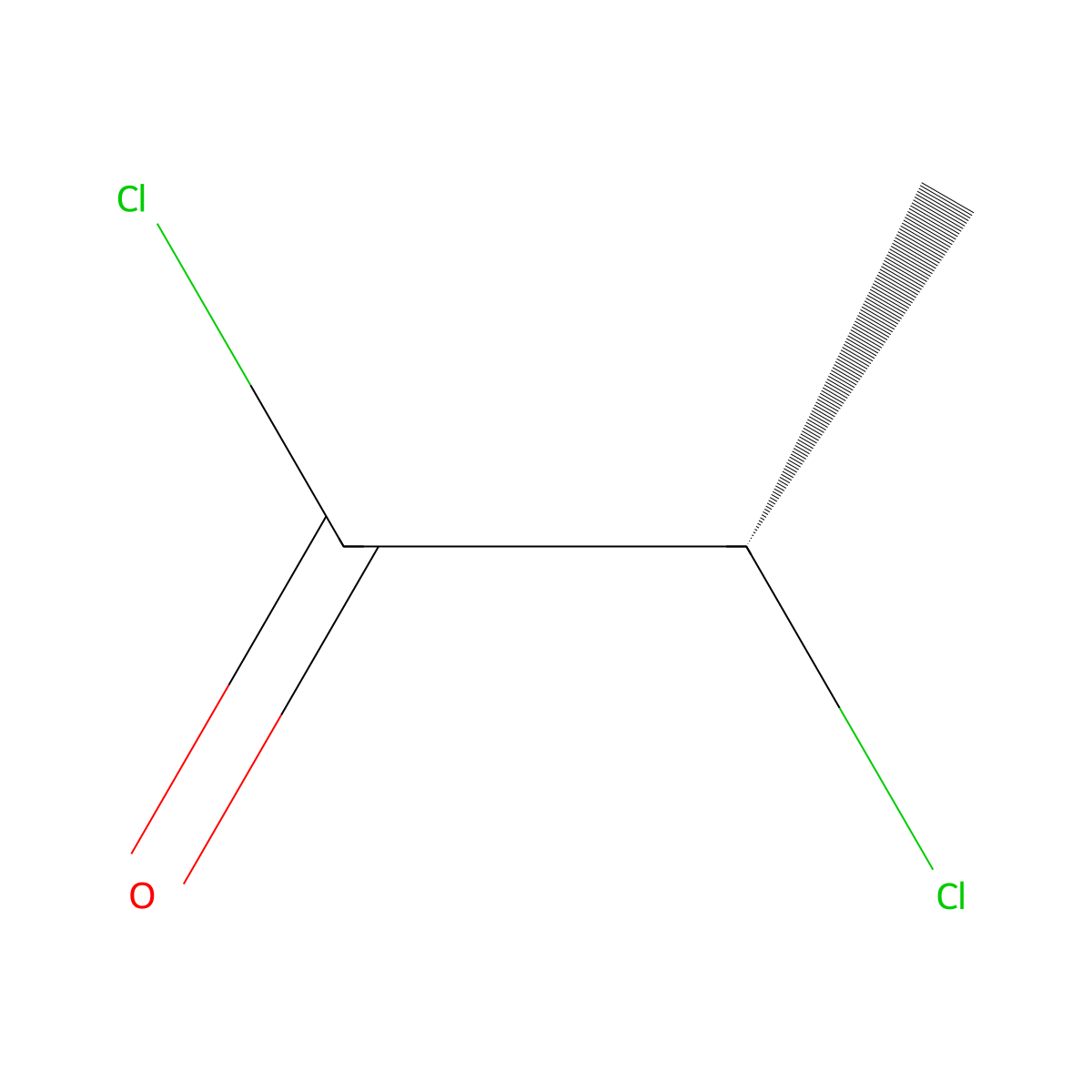 (2S)-2-chloropropanoyl chloride molecular structure, CAS 70110-24-6