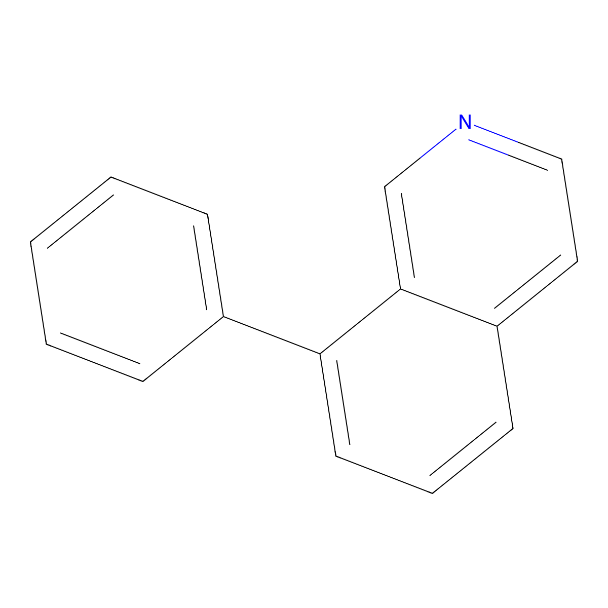 8-Phenylisoquinoline molecular structure, CAS 70125-67-6