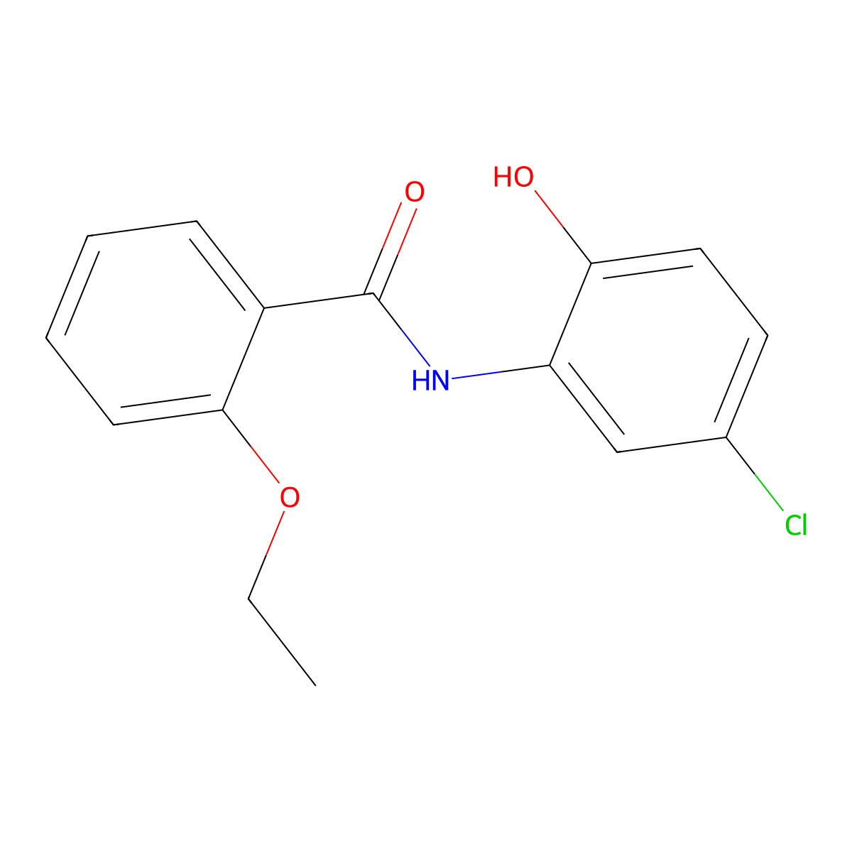 N-(5-chloro-2-hydroxyphenyl)-2-ethoxybenzamide molecular structure, CAS 701254-19-5