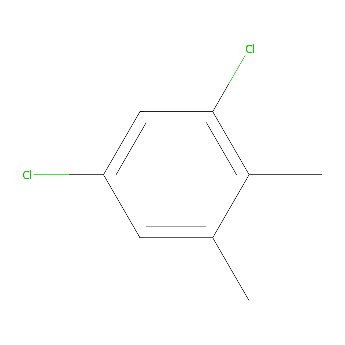 1,5-Dichloro-2,3-dimethylbenzene molecular structure, CAS 70172-92-8