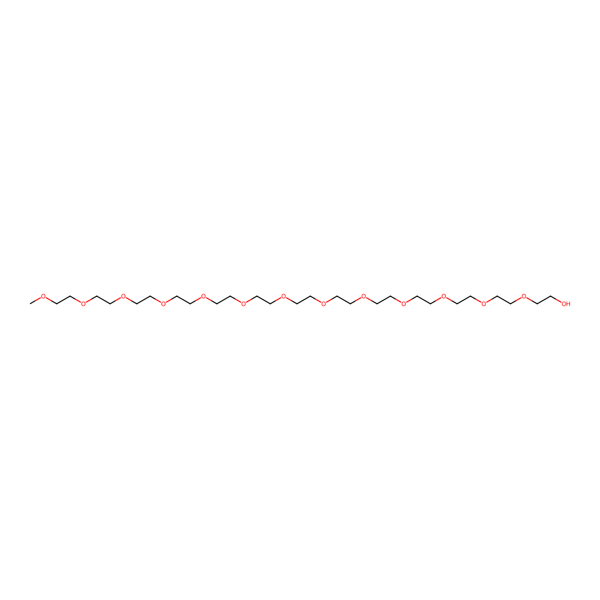 mPEG13-OH molecular structure, CAS 70180-15-3