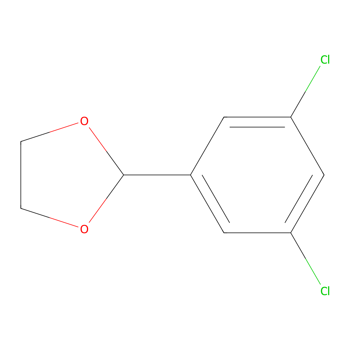 2-(3,5-Dichlorophenyl)-1,3-dioxolane molecular structure, CAS 70185-30-7