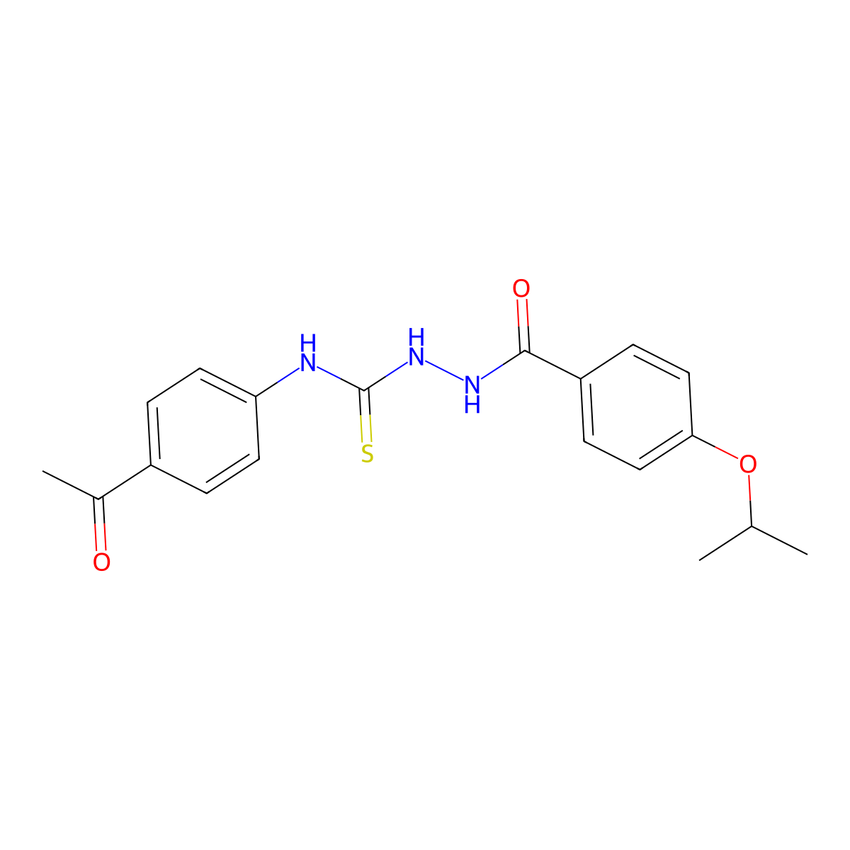 1-(4-Acetylphenyl)-3-[(4-propan-2-yloxybenzoyl)amino]thiourea molecular structure, CAS 701932-65-2