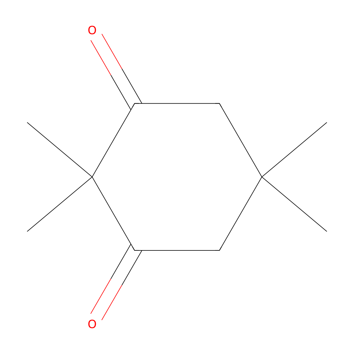 1,3-Cyclohexanedione, 2,2,5,5-tetramethyl- molecular structure, CAS 702-50-1
