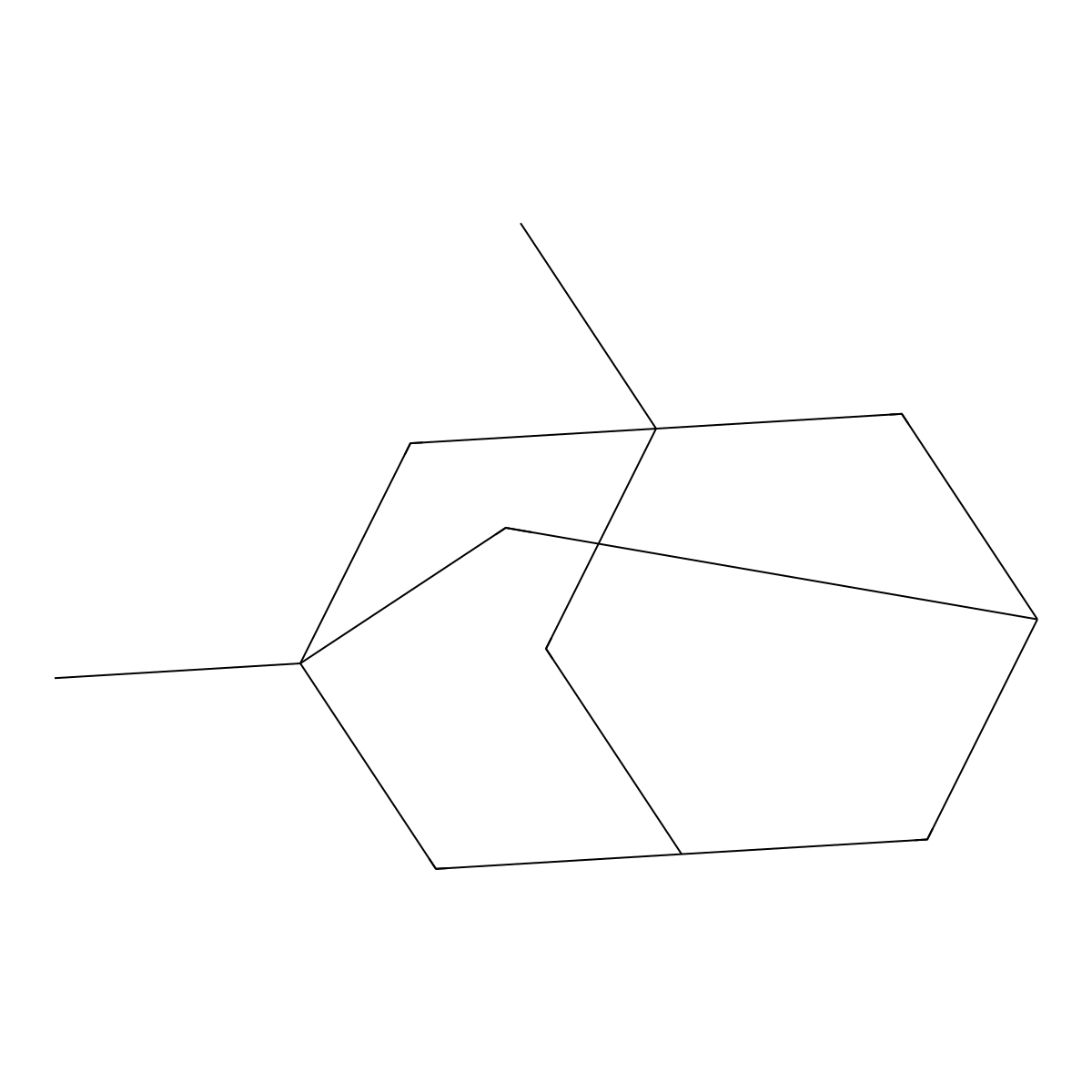 1,3-Dimethyladamantane molecular structure, CAS 702-79-4