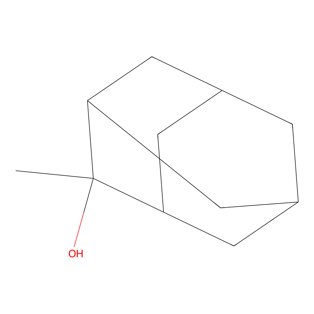 2-Methyl-2-adamantanol molecular structure, CAS 702-98-7