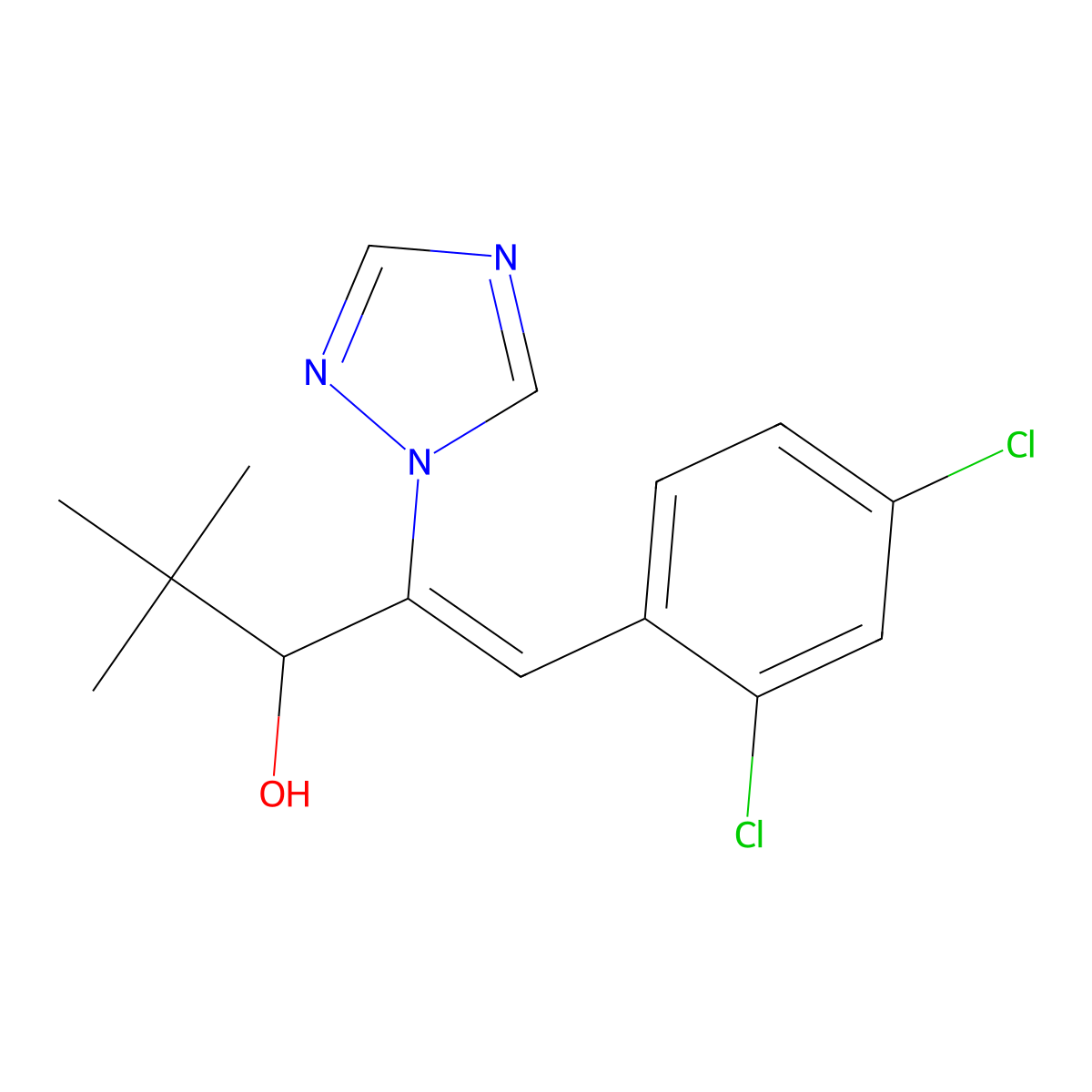 Diclopentezol molecular structure, CAS 70217-36-6