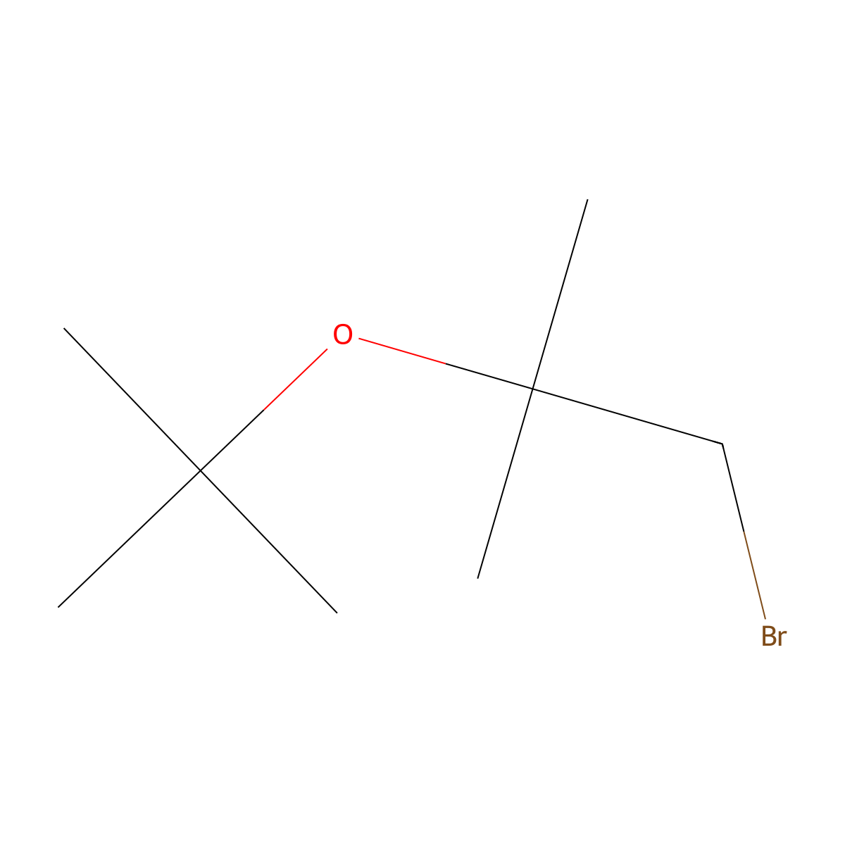 1-Bromo-2-(tert-butoxy)-2-methylpropane molecular structure, CAS 70239-07-5
