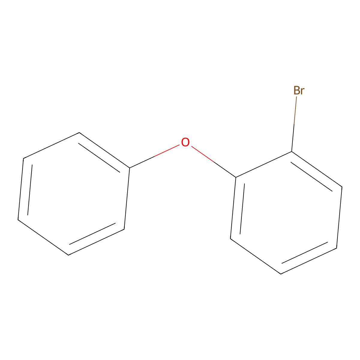 1-Bromo-2-phenoxy-benzene molecular structure, CAS 7025-06-1