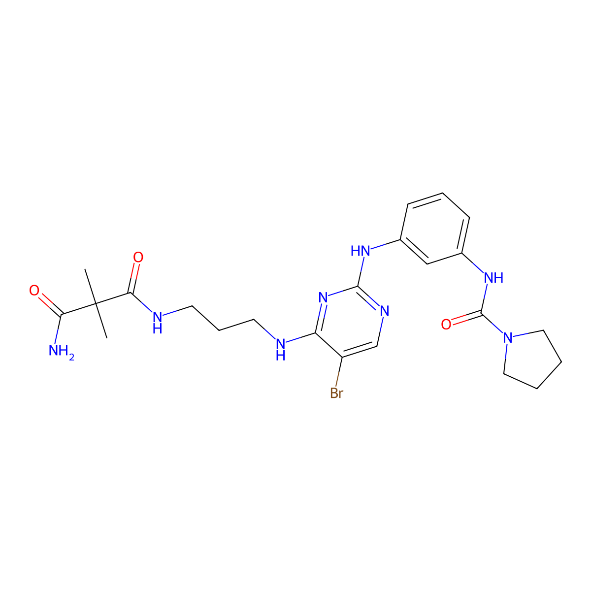 BX-320 molecular structure, CAS 702676-93-5