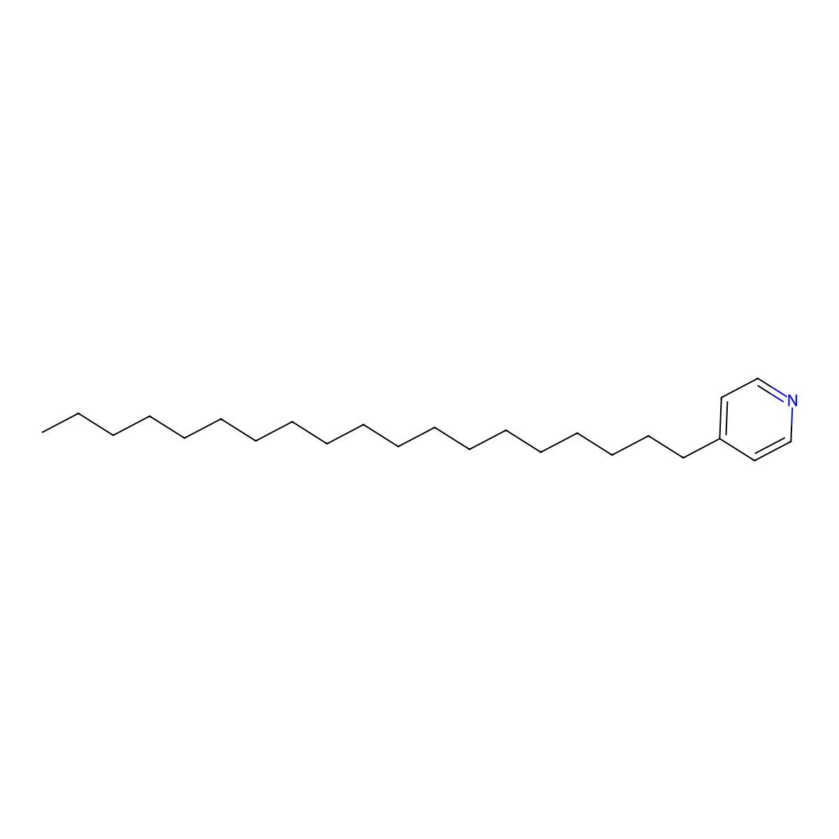 4-Nonadecylpyridine molecular structure, CAS 70268-36-9