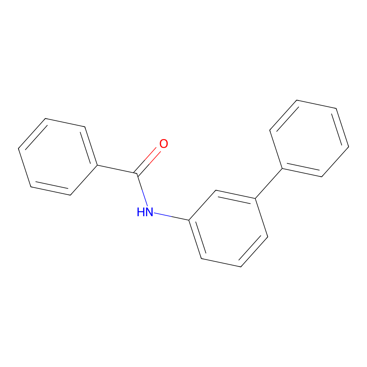 N-[1,1'-Biphenyl]-3-ylbenzamide molecular structure, CAS 702685-71-0