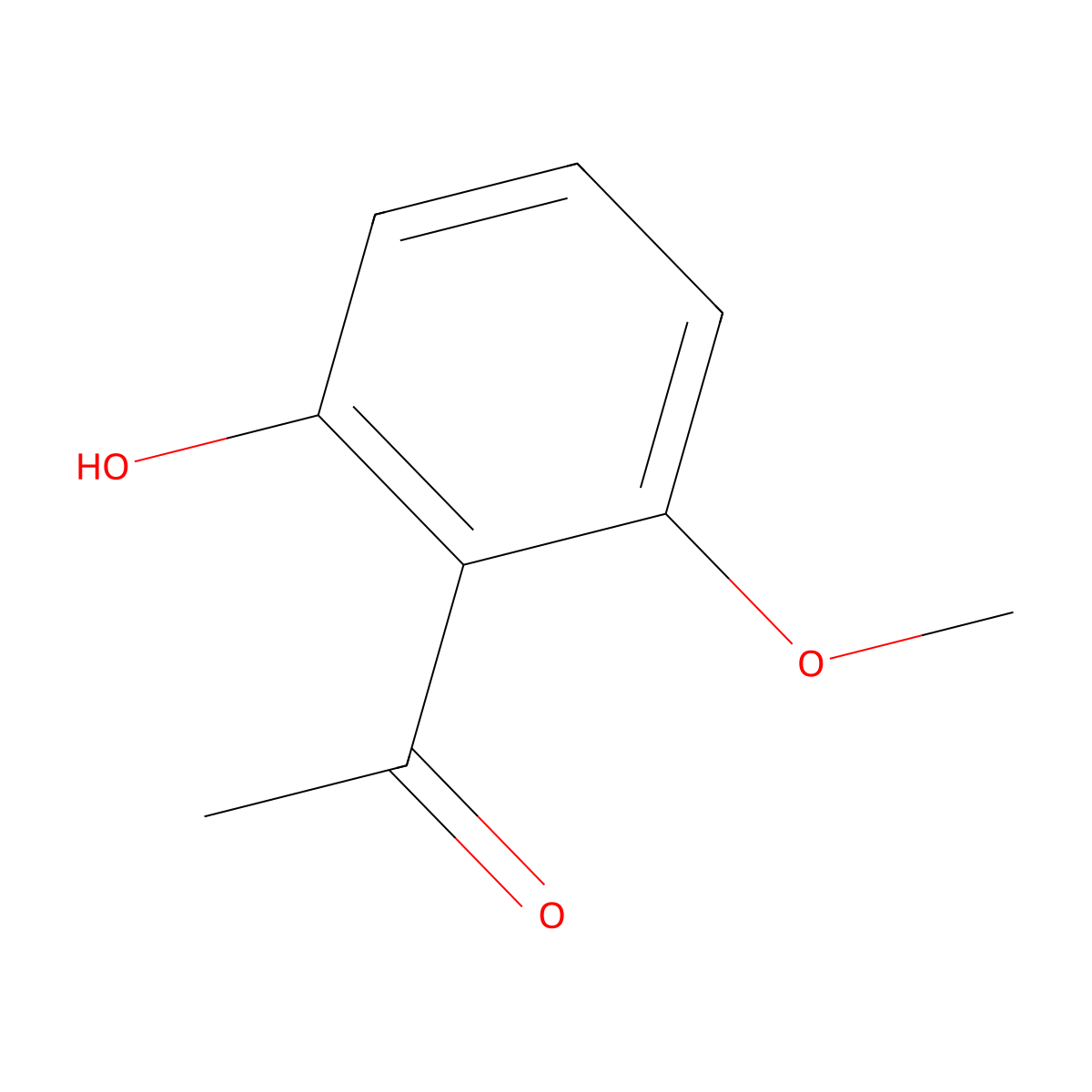 1-(2-Hydroxy-6-methoxyphenyl)ethan-1-one molecular structure, CAS 703-23-1