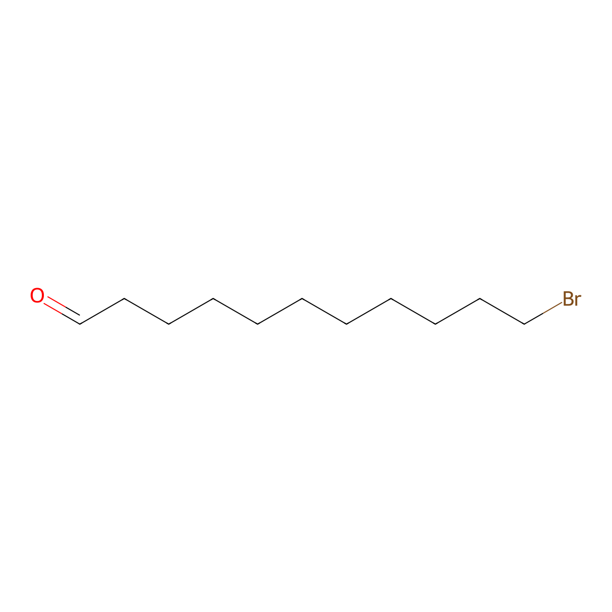 11-Bromoundecanal molecular structure, CAS 70326-40-8