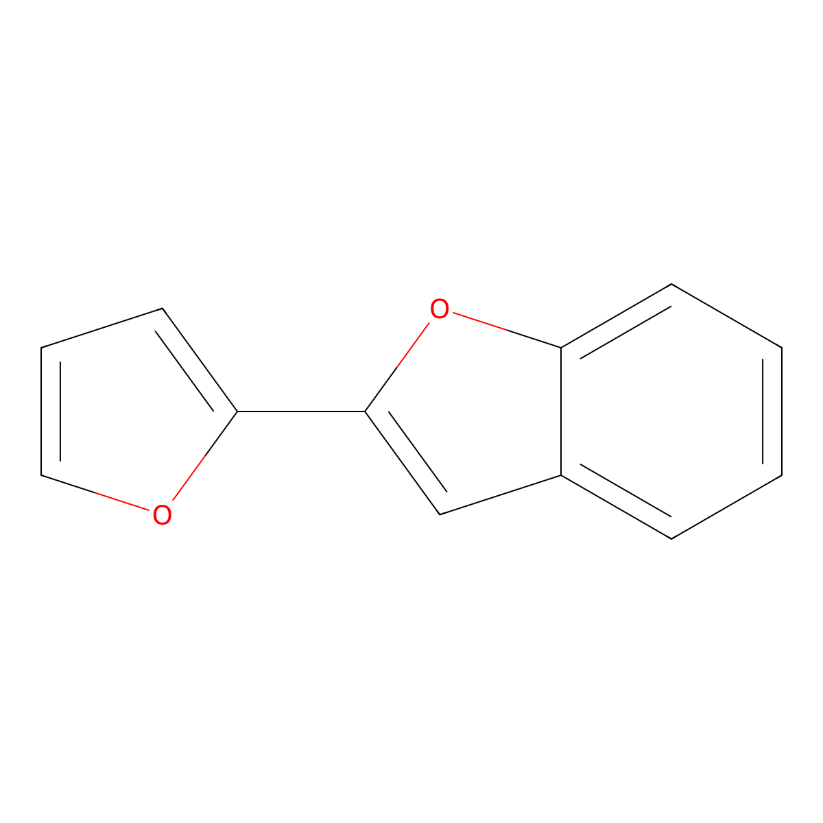 2-(Furan-2-yl)benzofuran molecular structure, CAS 70340-07-7