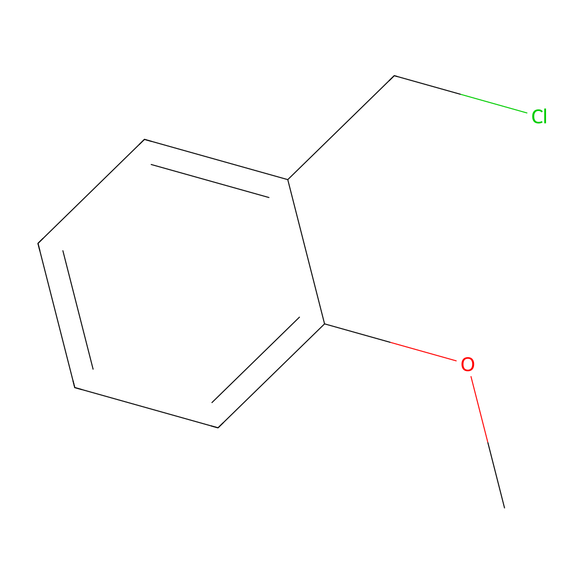 2-(Chloromethyl)anisole molecular structure, CAS 7035-02-1