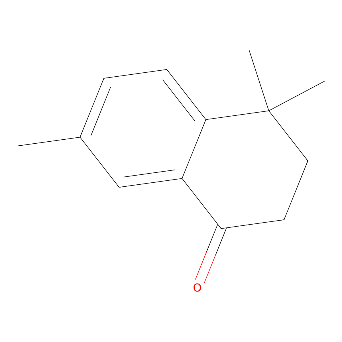 4,4,7-Trimethyl-1,2,3,4-tetrahydronaphthalen-1-one molecular structure, CAS 70358-65-5