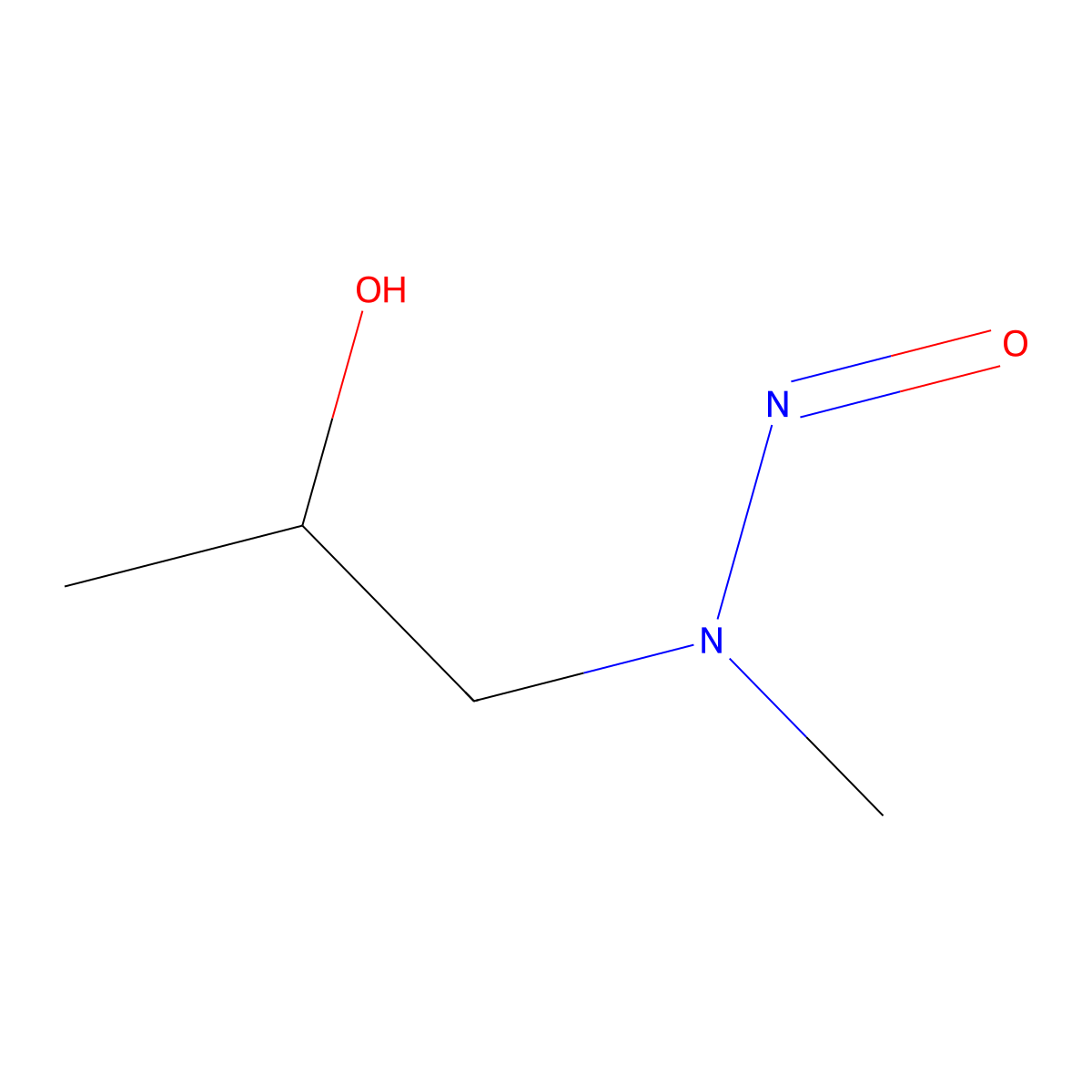 1-(Methylnitrosoamino)-2-propanol molecular structure, CAS 70377-77-4