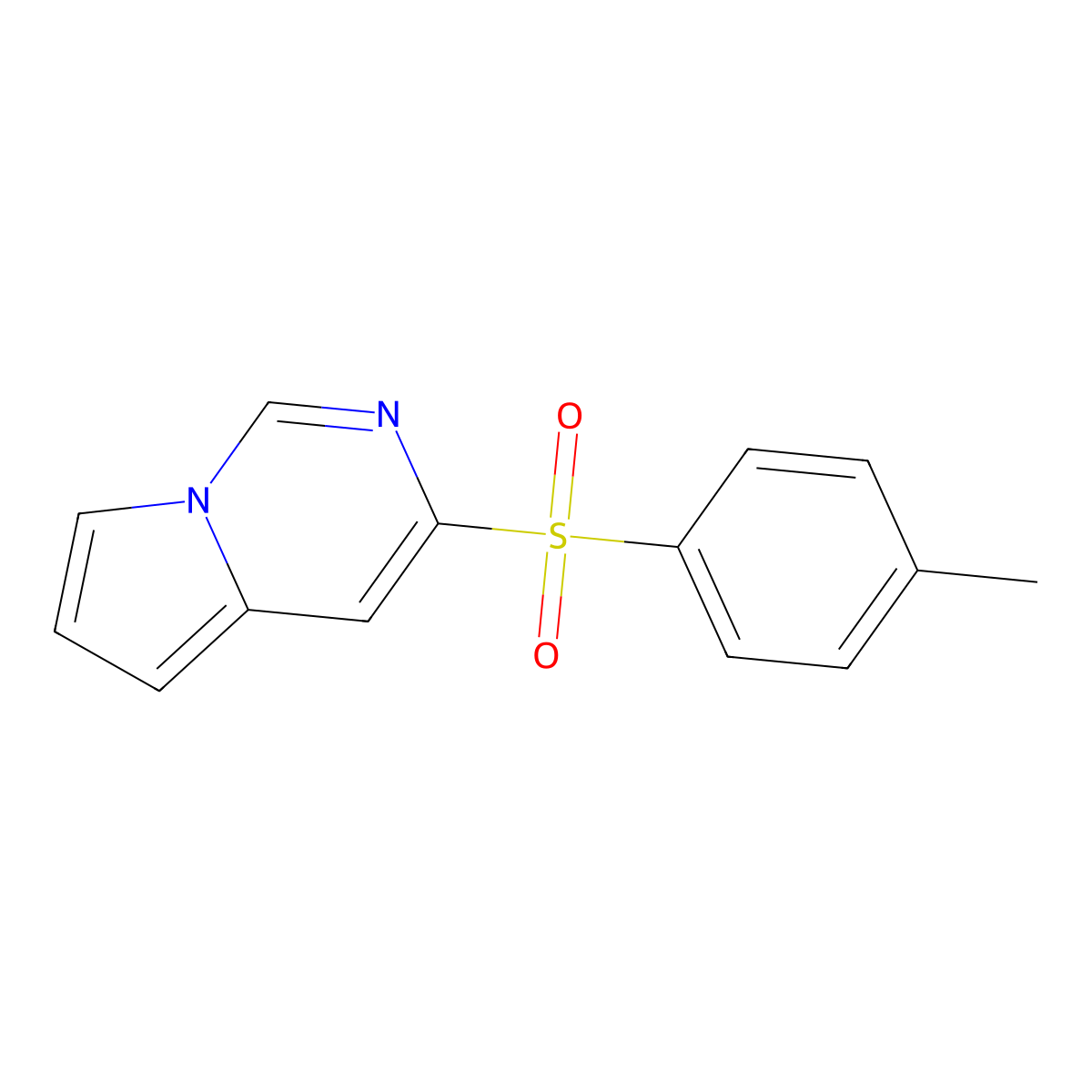 3-Tosylpyrrolo[1,2-c]pyrimidine molecular structure, CAS 70380-76-6