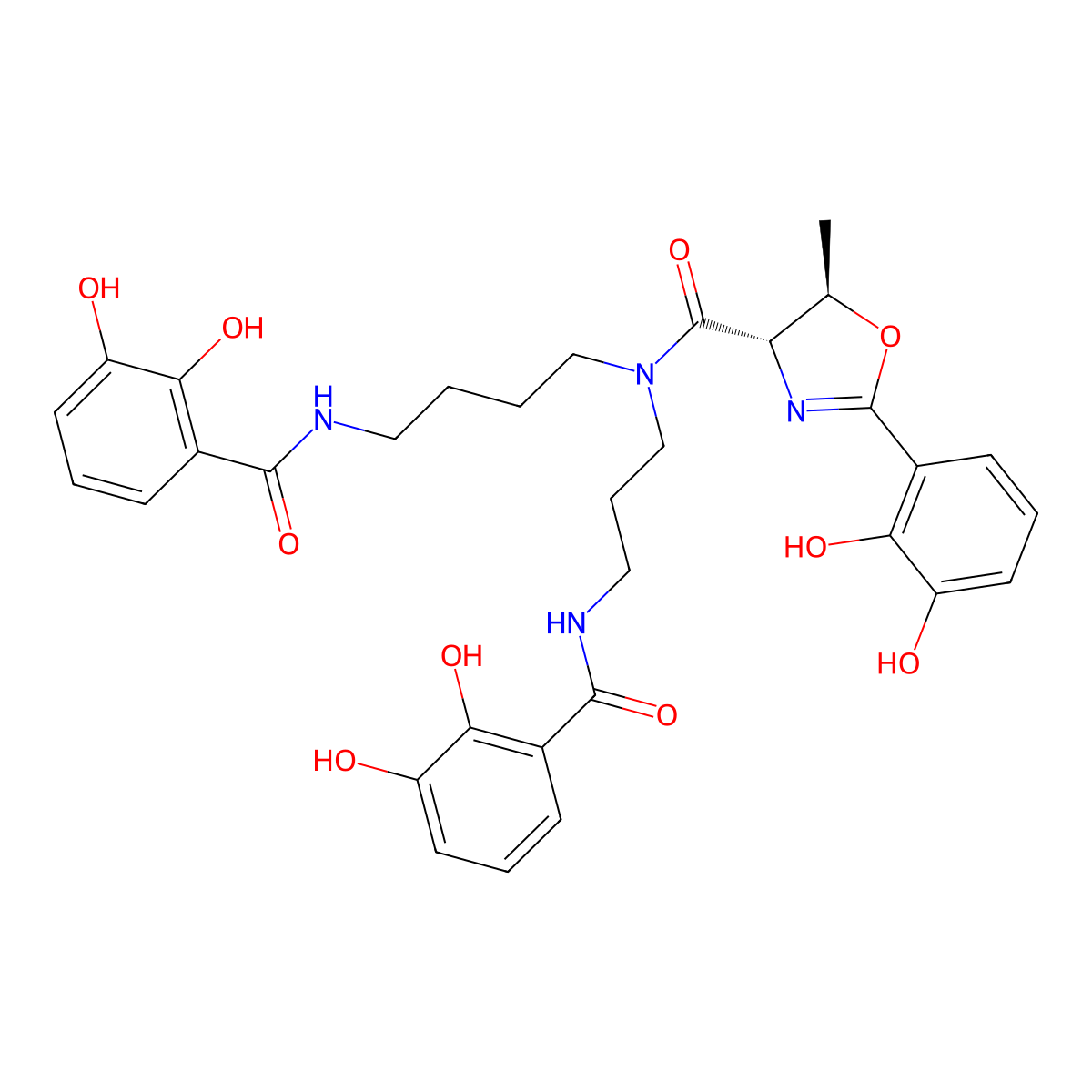 Agrobactin molecular structure, CAS 70393-50-9