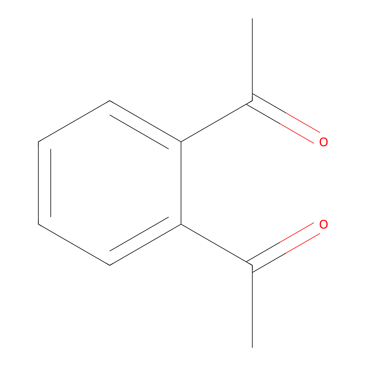 1,2-Diacetylbenzene molecular structure, CAS 704-00-7