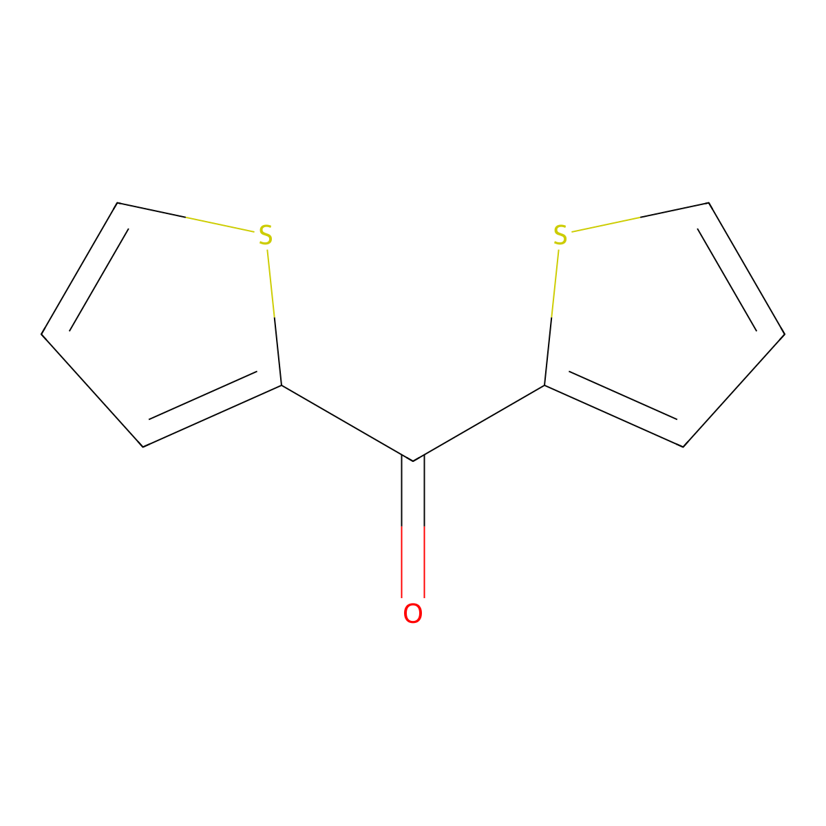 2-Thienyl ketone molecular structure, CAS 704-38-1
