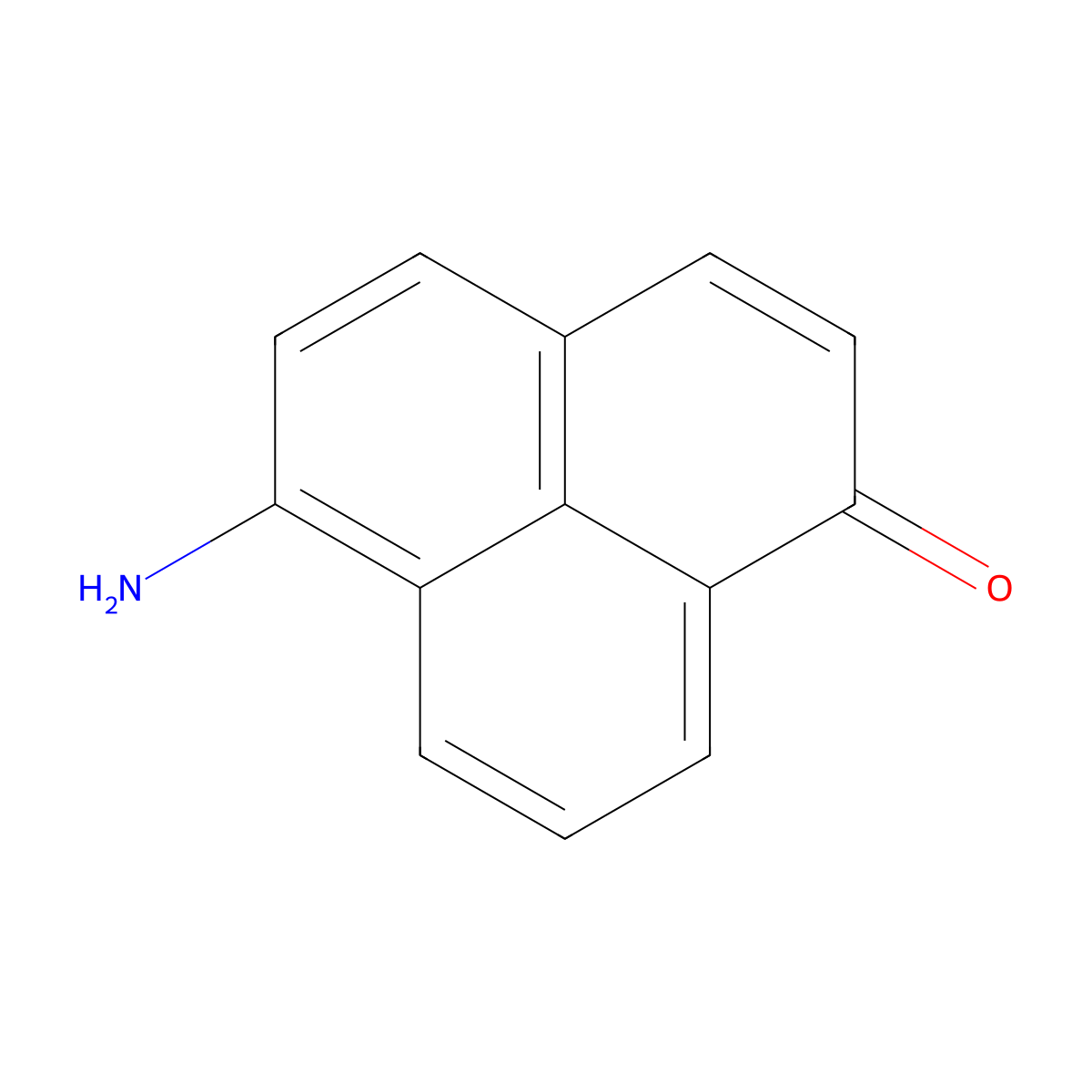 6-Amino-1-phenalenone molecular structure, CAS 70402-14-1