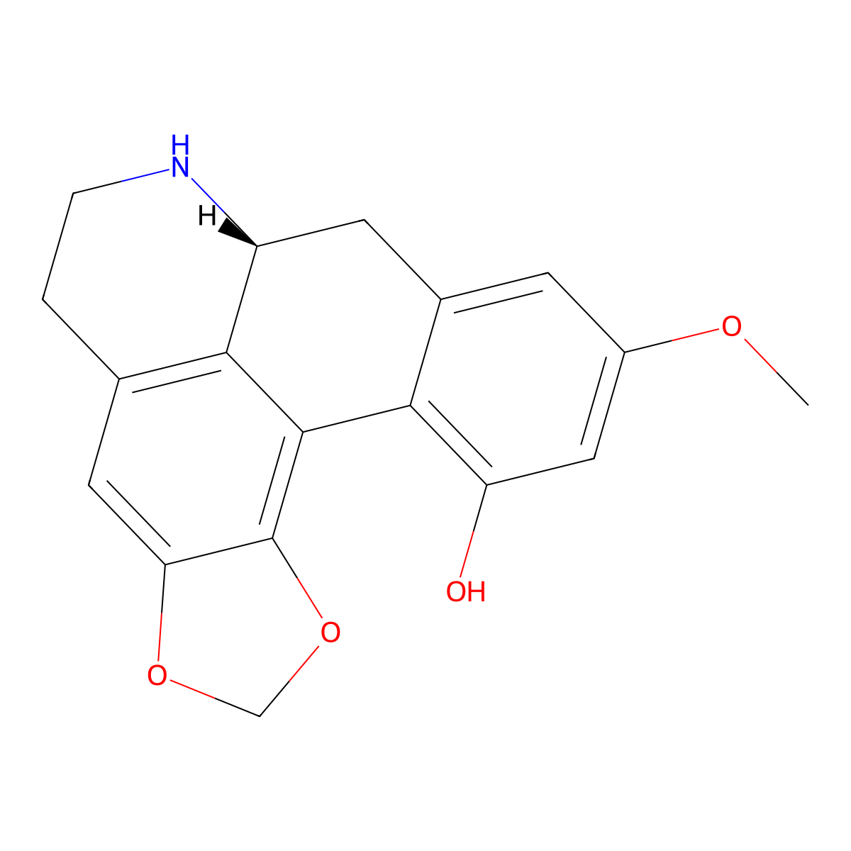 Fissistigine A molecular structure, CAS 70420-58-5