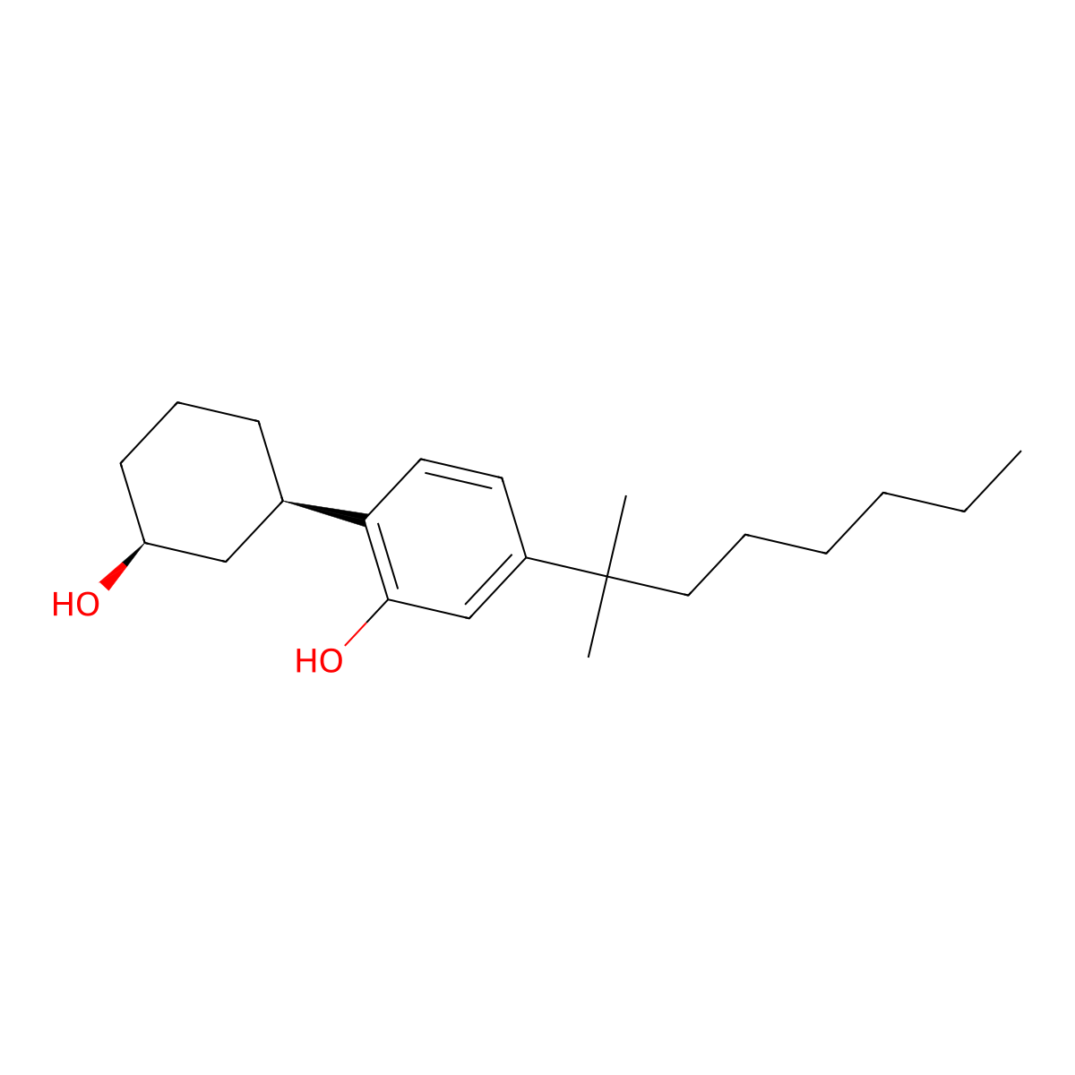 CP 47497 molecular structure, CAS 70434-82-1