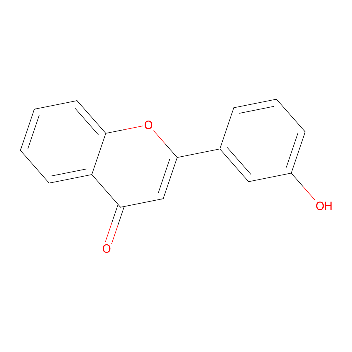 3'-Hydroxyflavone molecular structure, CAS 70460-18-3