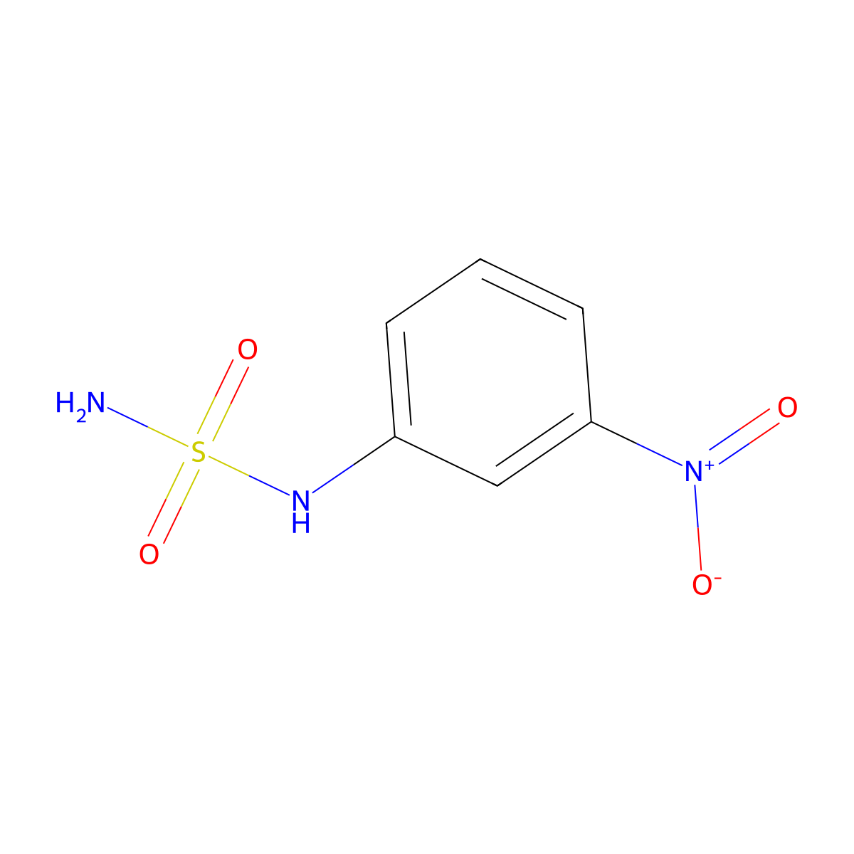 N-(3-nitrophenyl)sulfamide molecular structure, CAS 70466-79-4