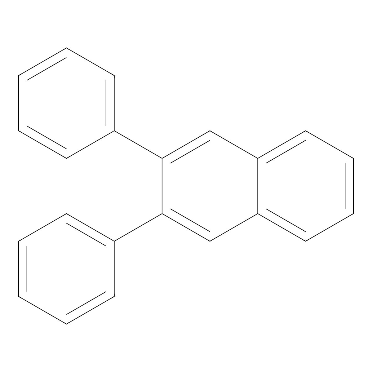 2,3-Diphenylnaphthalene molecular structure, CAS 70489-30-4