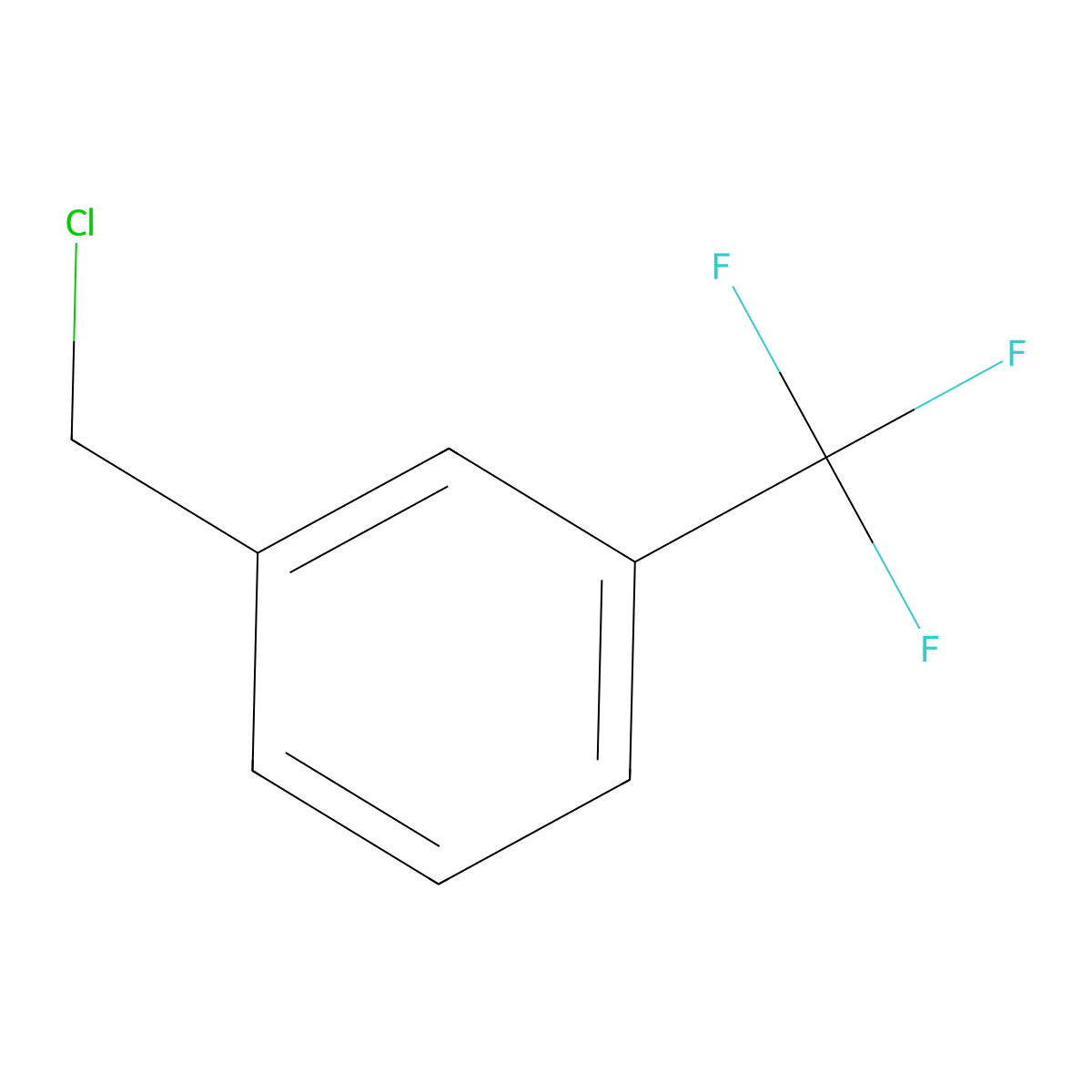 3-(Trifluoromethyl)benzyl chloride molecular structure, CAS 705-29-3
