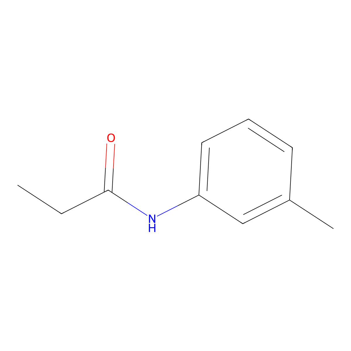 3'-Methylpropionanilide molecular structure, CAS 705-47-5