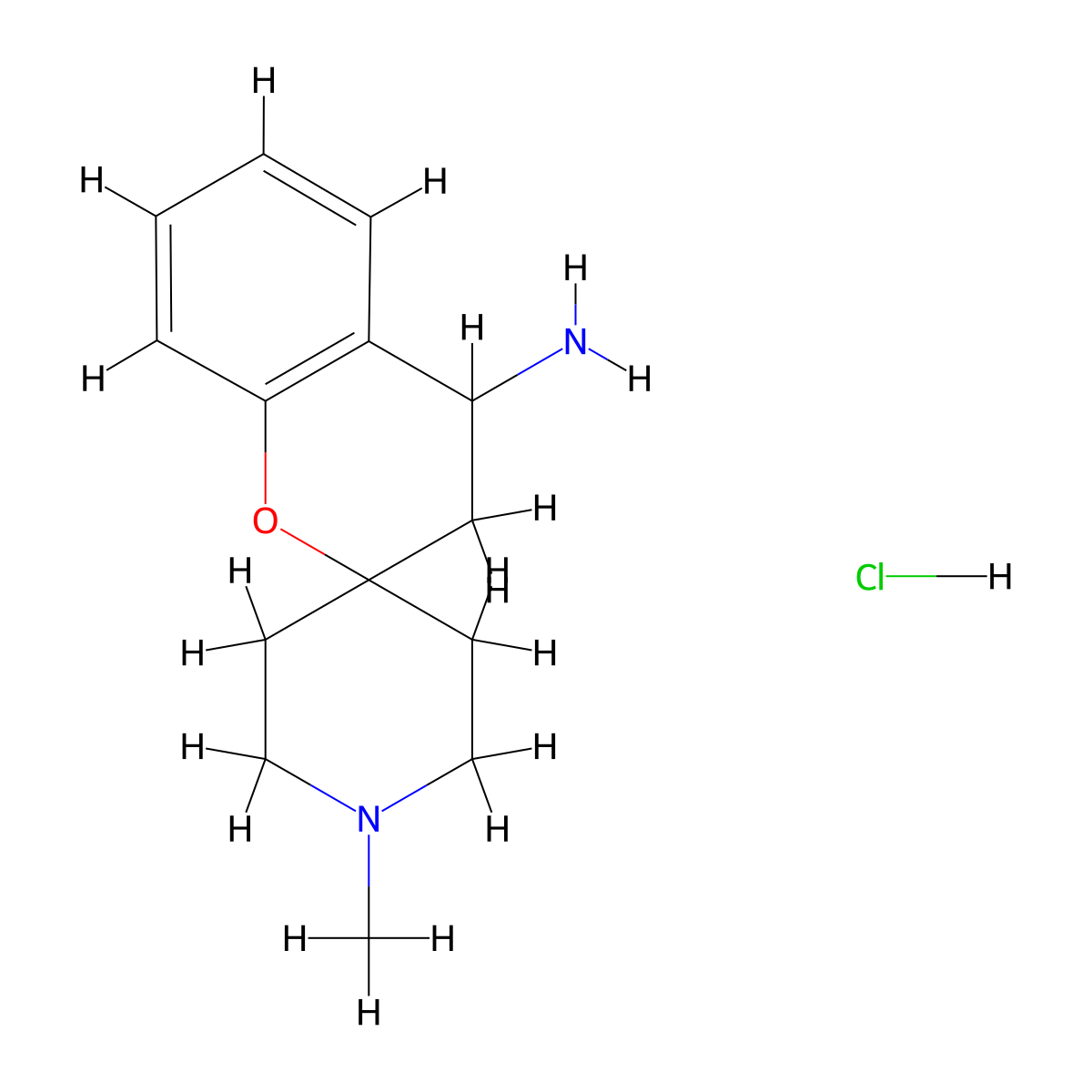 1'-Methylspiro[chroman-2,4'-piperidin]-4-amine hydrochloride molecular structure, CAS 70505-90-7