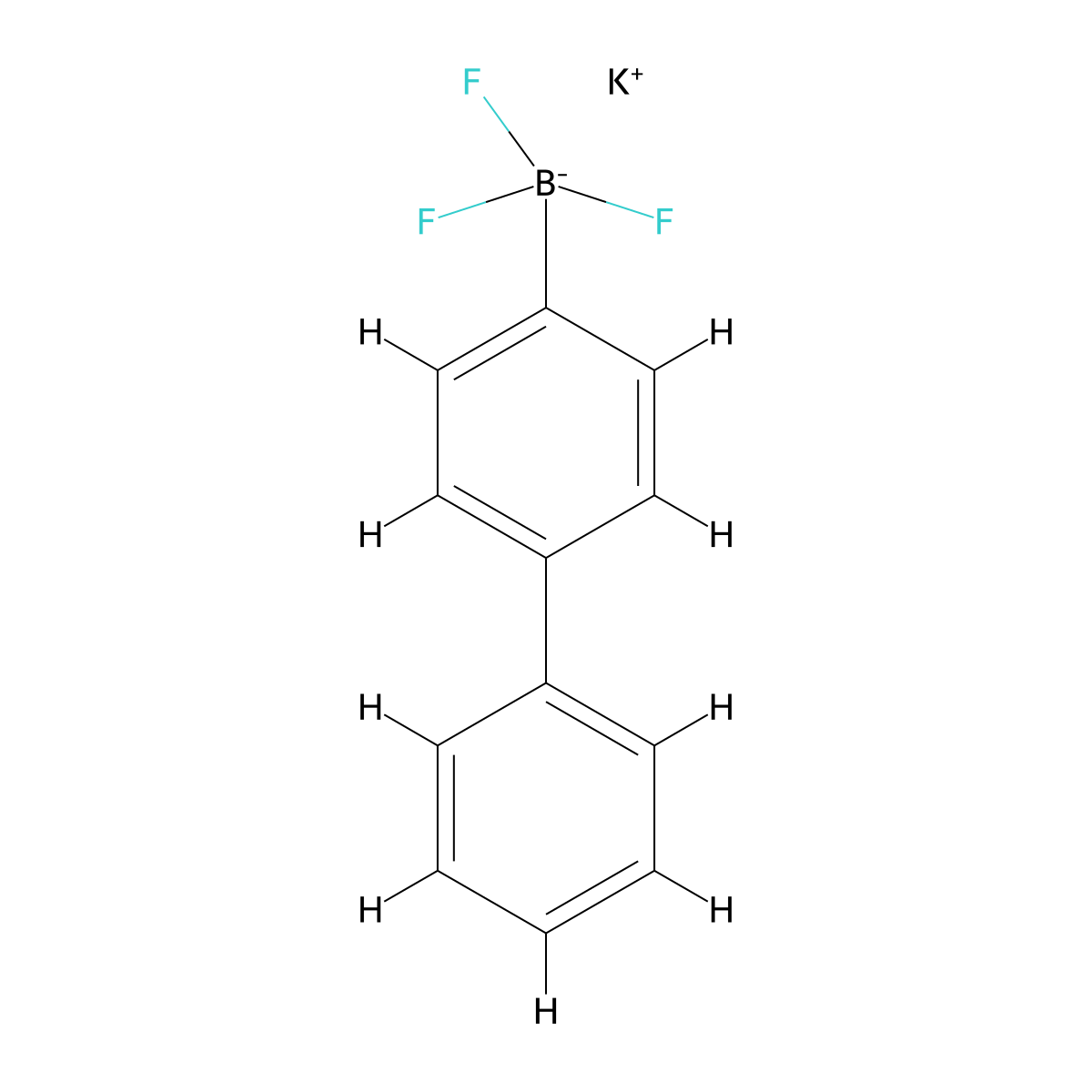Potassium [1,1'-biphenyl]-4-yltrifluoroborate molecular structure, CAS 705254-31-5