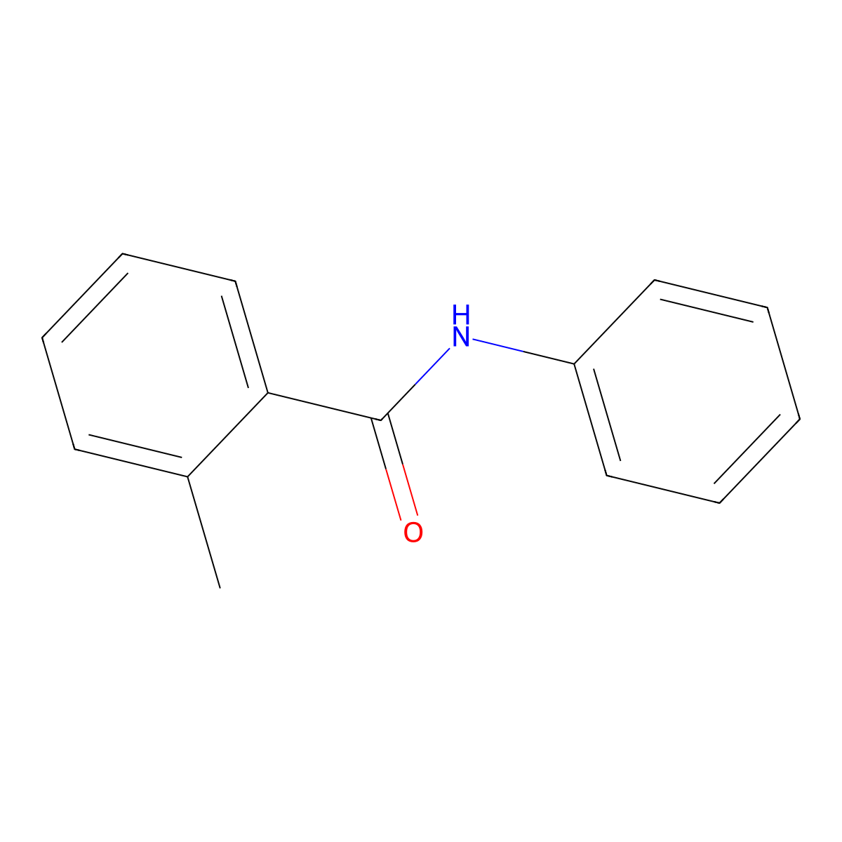 2-Toluanilide molecular structure, CAS 7055-03-0