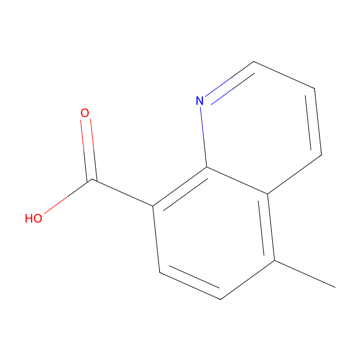 5-Methylquinoline-8-carboxylic acid molecular structure, CAS 70585-51-2