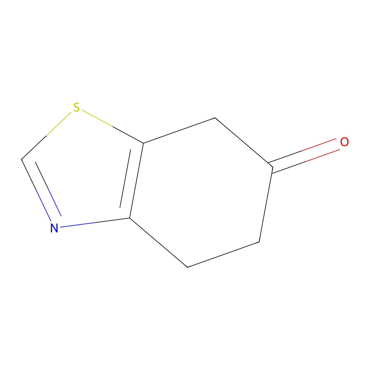 4,5-Dihydrobenzo[d]thiazol-6(7H)-one molecular structure, CAS 70590-43-1