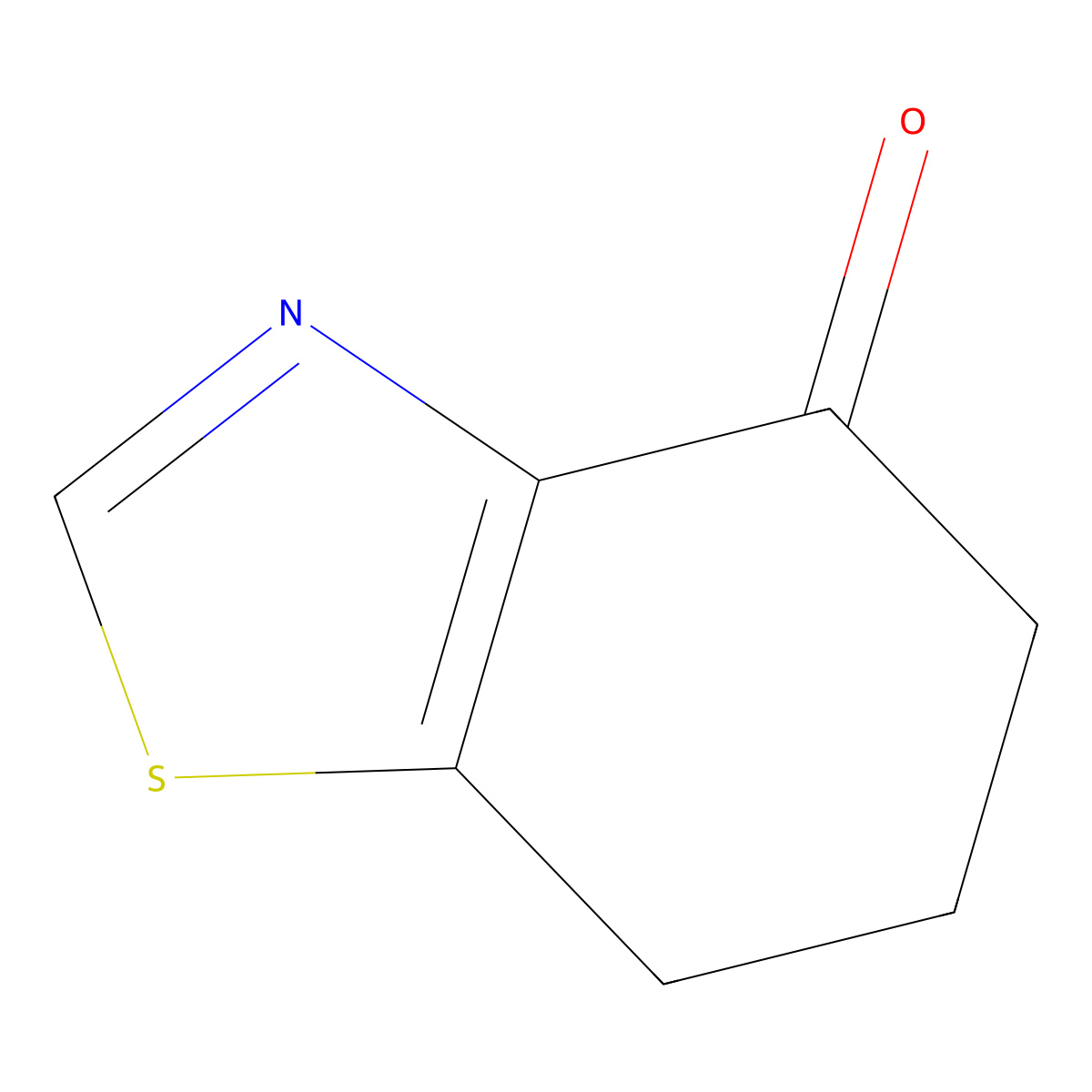 4,5,6,7-Tetrahydro-1,3-benzothiazol-4-one molecular structure, CAS 70590-48-6