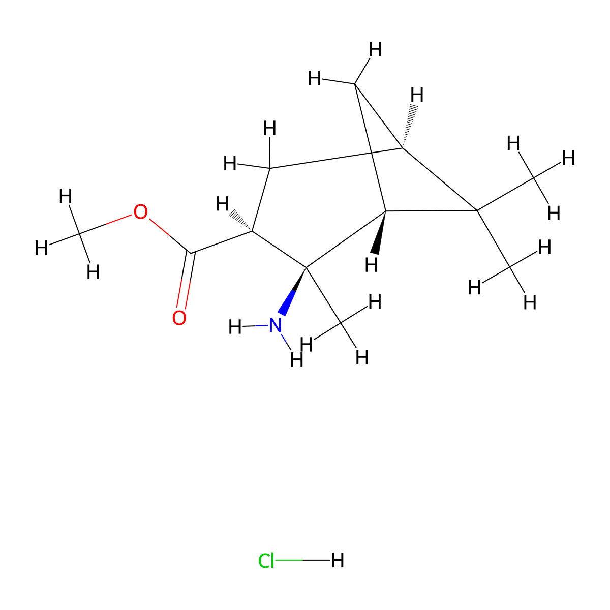(1R,2R,3S,5R)-2-Amino-2,6,6-trimethyl-bicyclo[3.1.1]heptane-3-carboxylic acid methyl ester hydrochloride molecular structure, CAS 705949-01-5