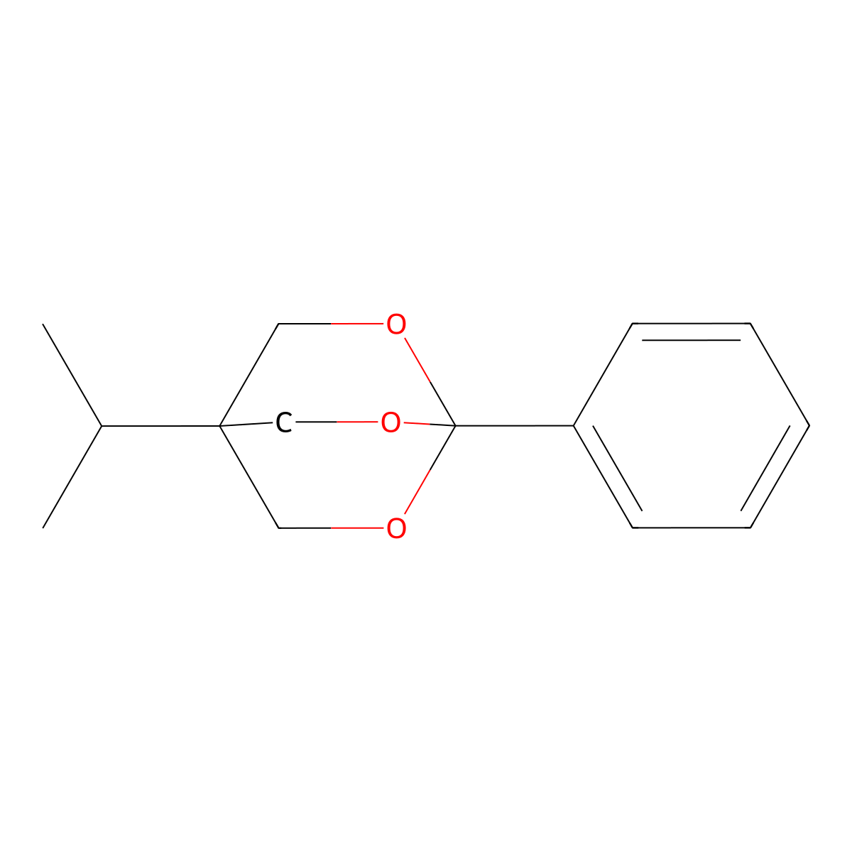 Orthobenzoic acid, cyclic ester with 2-(hydroxymethyl)-2-isopropyl-1,3-propanediol molecular structure, CAS 70637-04-6