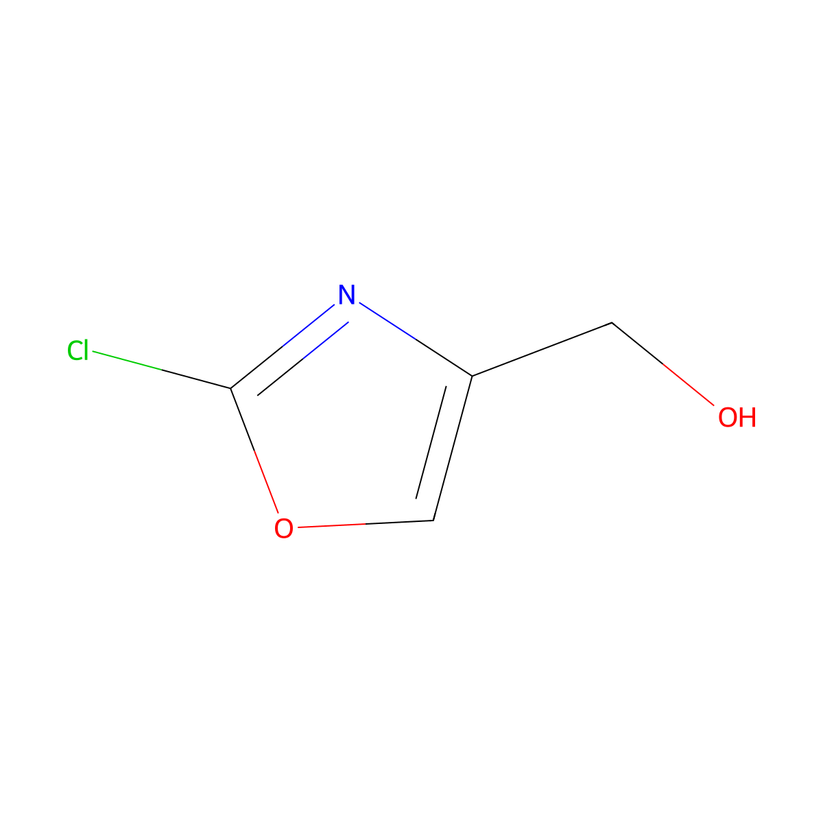 (2-Chlorooxazol-4-YL)methanol molecular structure, CAS 706789-06-2