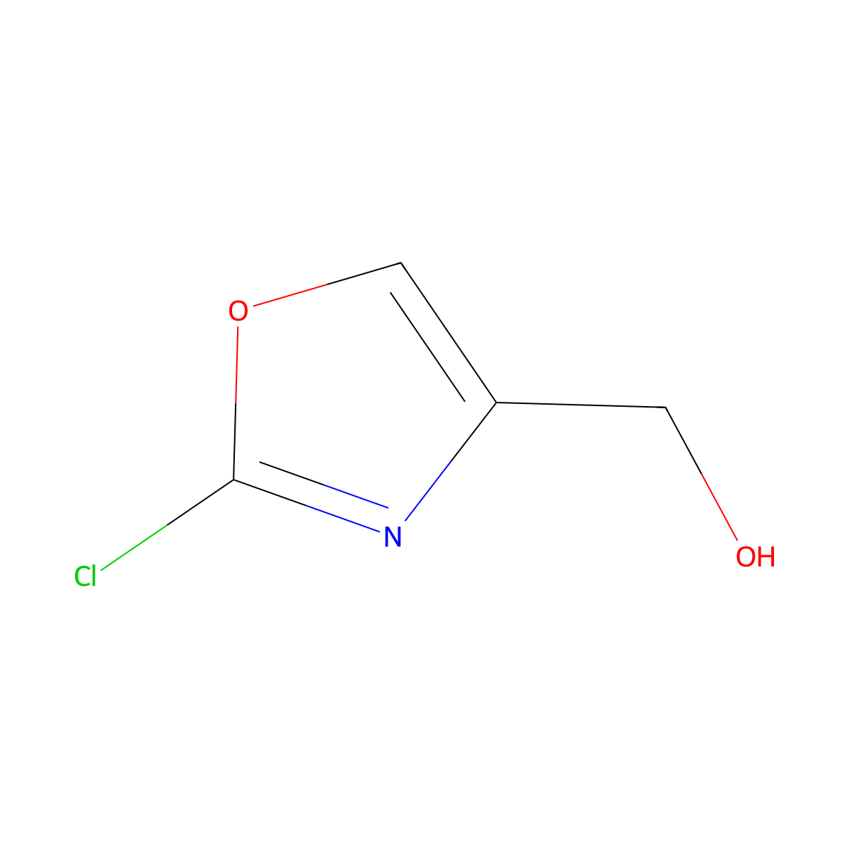 (2-Chlorooxazol-4-YL)methanol molecular structure, CAS 706789-06-2