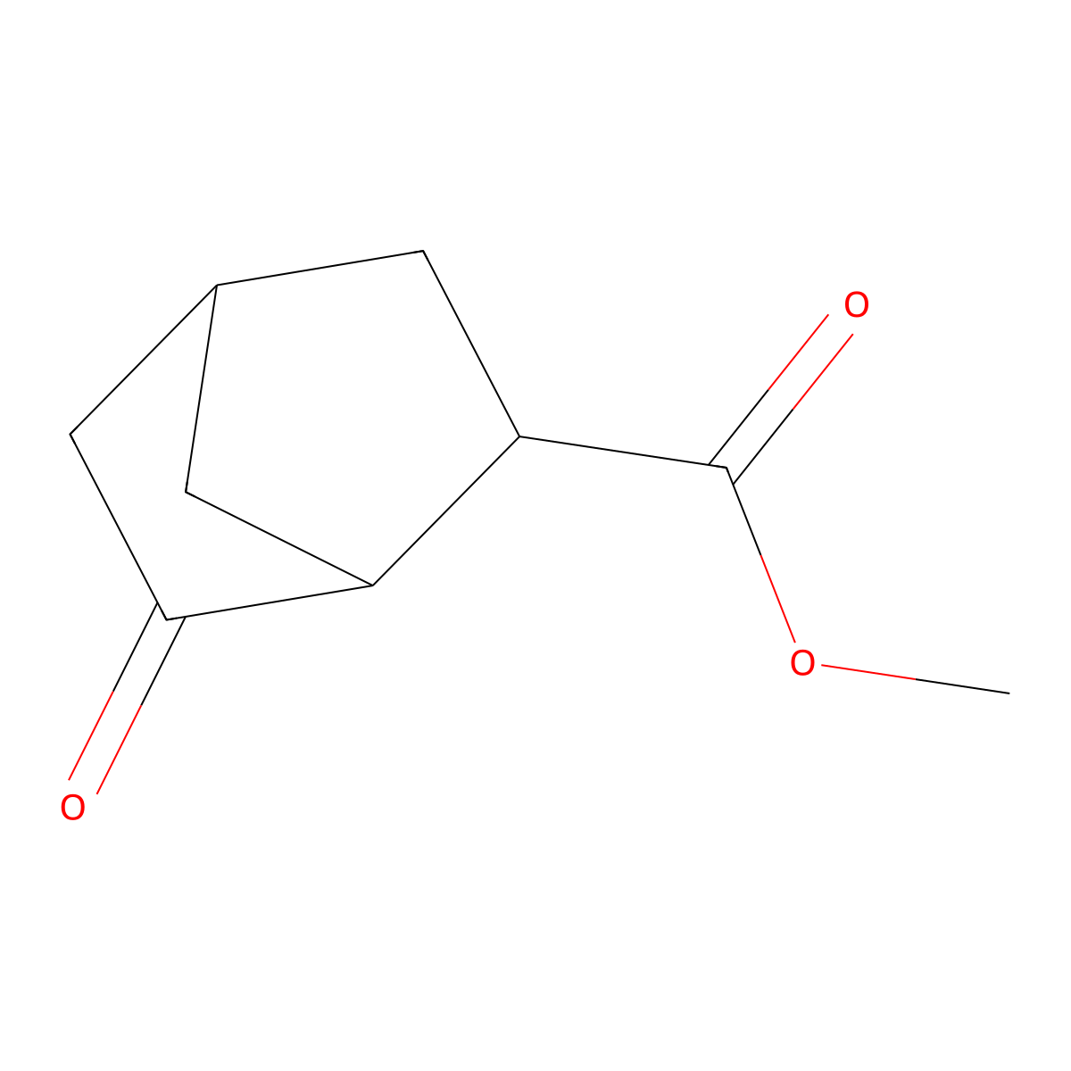 rac-methyl (1R,2S,4S)-6-oxobicyclo[2.2.1]heptane-2-carboxylate molecular structure, CAS 70680-88-5