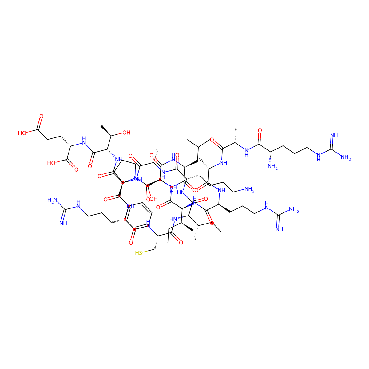 C5a Anaphylatoxin (37-53) (human) molecular structure, CAS 706808-05-1