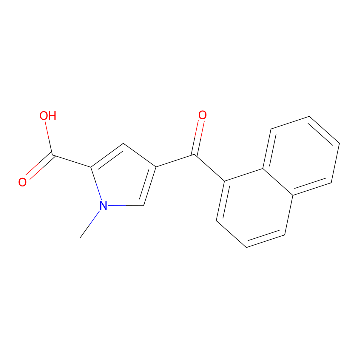 Napirimus molecular structure, CAS 70696-66-1