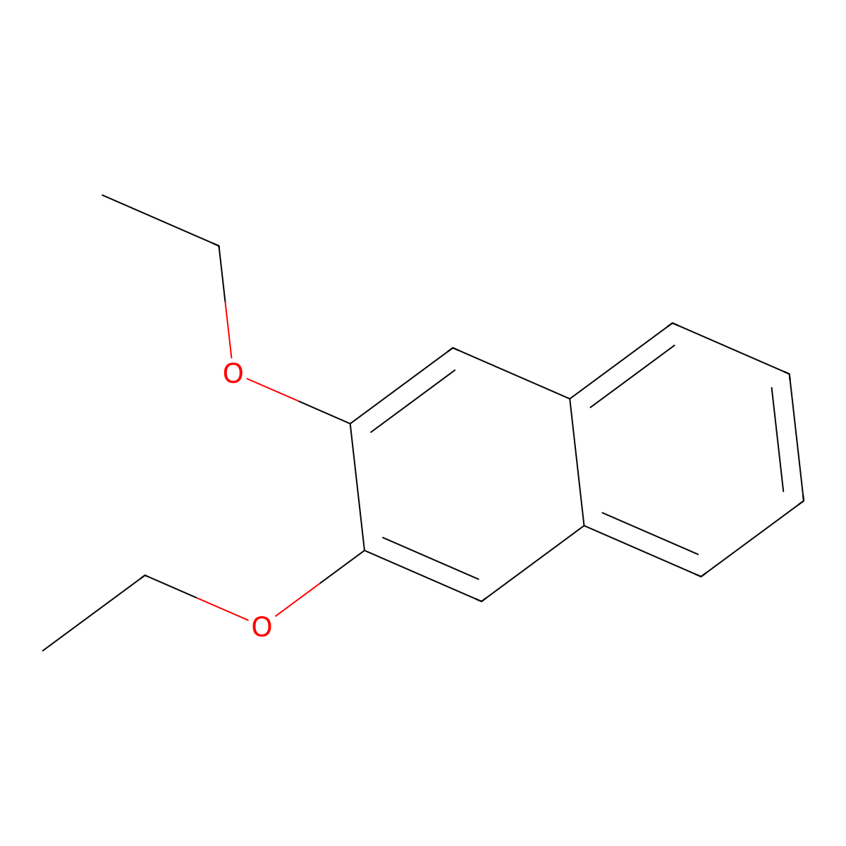 2,3-Diethoxynaphthalene molecular structure, CAS 70708-30-4